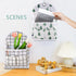 3 Pcs Wall Hanging Organizer Bags with Hooks, Waterproof Door Closet Storage Bags, Hanging Pockets, Linen-Cotton Storage Bags, Bedside Storage, Baby Storage, Doorway Key Letter Storage