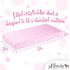 Frenchie Mini Couture Fitted Crib Sheets 100% Woven Cotton Fits Toddler Mattress, Pink Stars, 28 x 52in, 2-Pack