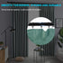 40 PCS Black Curtain Rings, Curtain Rings with Eyelet Apply for Curtain Rod (1.5 Inch Drapery Rings)