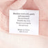Madison Park Rosette Floral Embellished Cuff Tab Top Solid Single Window Treatments Curtain Panel Drape for Bedroom Living Room and Dorm, 50"x84", Blush
