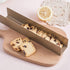 U Shape Cranberry Biscuit Mold DIY Non Stick Cookie Mold Long Biscuit Boxes Mold Rectangle Cake Pans Tray for Baking Cake Bread Cookies(Gold)