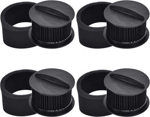 4 Pack Replacement Filter for Bissell Power Force & Helix Turbo Inner and Outer Filter Set Bissell 32R9,203-7913