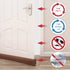 CIMA 36" Weighted Under Door Draft Stopper, Bottom Door Seal Sound Wind Blocker Weather Stripping (Brown, 36 inch, 2.0 LBS)