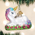 Old World Christmas Baby Unicorn Ornament, Multi