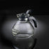 CAFÉ BREW COLLECTION High Quality Borosilicate Glass Stove Top Whistling Tea Kettle - Best BPA Free Whistling Tea Kettle - Best Glass Tea Kettle - 12 Cup Stovetop Glass Whistling Tea Kettle by Medelco