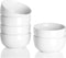 Teocera 10 Ounce Small Bowls, Dessert Bowls, Porcelain Ice Cream Bowls for Kitchen, White Bowls Set, Small Serving Bowls for Rice, Side Dishes, Dipping - Set of 6