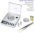 Smart Weigh GEM20- 20g x 0.001 Grams, High Precision Digital Milligram Jewelry Scale, Reloading, Jewelry and Gems Scale, Calibration Weights and Tweezers Included