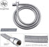 KES Bathroom Handheld Shower Head with Extra Long Hose and Bracket Holder Shower Wand Polished SUS304 Stainless Steel, LP150-PS