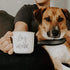 Sweet Water Decor Dog Mom Coffee Mug | Cute 16oz Ceramic Campfire Style Coffee Cup Microwave & Dishwasher Safe | Large Mug For Dog Moms, Pet Owners, Puppy Lovers, and Dog Adoption