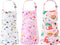 Spornic 3 Pack Adjustable Kids Apron Kitchen Aprons for Boys Girls for Cooking Baking Party and Gardening