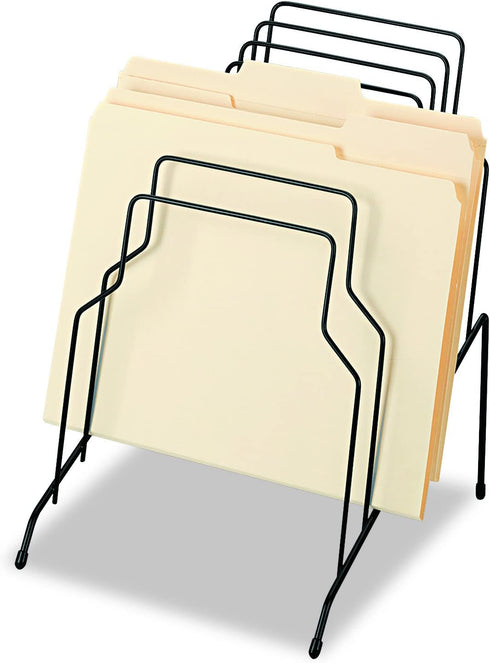 Fellowes Wire Step File Organizer, 8 Tier, Black (72614)
