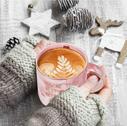 Gifts for Aunt Women,12 oz Coffee Mug Christmas Gifts for Aunt from Niece Nephew, Valentines Day Mothers Day Birthday Anniversary New Year Novelty Mug Gift for Best Auntie Funny Presents