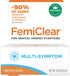 FemiClear for Genital Herpes Symptoms, Multi-Symptom - Effective Intimate Relief - Formulated with All-Natural and Organic Ingredients - 0.5 Ounce Tube