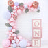 First Birthday Decorations for Girl Pink ONE Boxes ,3Pcs ONE Balloon Boxes Baby 1st Birthday Girl Decorations with 2 Set of ONE letters,DIY ONE Blocks for Pink Girls Teddy Bear Baby Shower Decorations Photoshoot Props