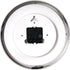 hito Modern Silent Wall Clock Non Ticking 10 inch Sweep Movement Aluminum Frame Glass Cover, Decorative for Kitchen, Living Room, Bedroom, Bathroom, Bedroom, Office