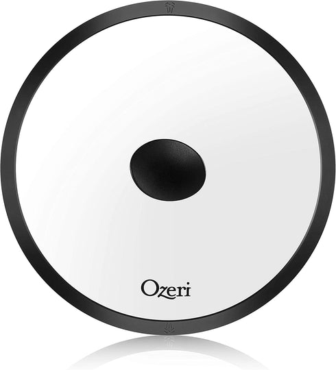 Ozeri, Tempered Glass Earth Fry Pan Lid, 10", Black