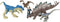 Jurassic World Dominion Chaotic Cargo Pack of 5 Mini Figures with Instant Pose Changes, Toy Gift Set and Collectible