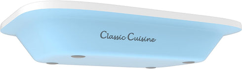 Ice Cream Roller Plate-Anti-Griddle Pan with 2 Spatulas for Easy Homemade Rolled Ice Cream, Gelato, Sorbet-Frozen Treat Maker by Classic Cuisine