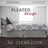Mellanni White Bed Skirt King Size - Bed Frame and Box Spring Cover - 15-Inch Tailored Drop Pleated Dust Ruffle - Luxury Bedding - Easy Fit, Wrinkle, Fade, Stain Resistant - 1 Bedskirt (King, White)