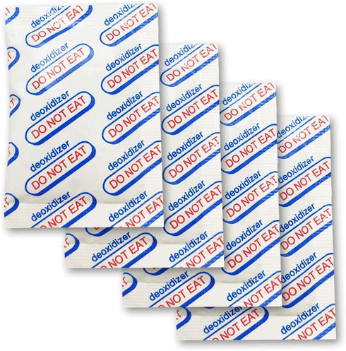 100CC (200Packets) Oxygen Absorbers (20 Individual packs of 10 Packet, Total 200 Packets) works in Mason jars, Mylar bags and Vacuum Bags, Oxygen Absorbers for Food Storage