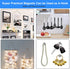 36 PCS Metal Magnetic Push Pin Magnets, Refrigerator Magnets, Magnets for Fridge, Perfect for Whiteboard Magnets, Map Magnets,Office Magnets,Fridge Magnet,Use at Kitchen Home Office School Classroom