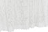 Home-X - White Lace Scalloped Elastic Bed Wrap Around, Easy Fit, Dust Ruffle Bed Skirt | Queen/King