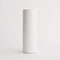 WGV Ceramic Cylinder Vase Width 5" Height 12" Elegant Unique Modern Matte Floral Container Planter Pot Centerpiece for Event Party Wedding Office Home Decor, Smooth White 1 Piece