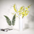 WGV Ceramic Cylinder Vase Width 5" Height 12" Elegant Unique Modern Matte Floral Container Planter Pot Centerpiece for Event Party Wedding Office Home Decor, Smooth White 1 Piece