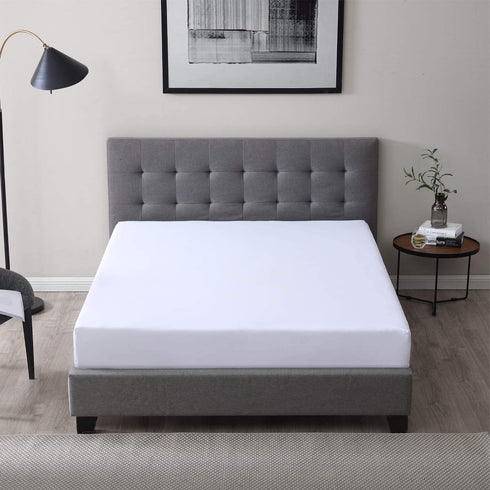 EXQ Home Mattress Cover Waterproof Mattress Protector Twin XL Size 6-Sided Zippered Mattress Encasement Fits 9-12 inch