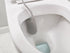 Toilet Brush with Slim Holder Flexible Anti-Drip