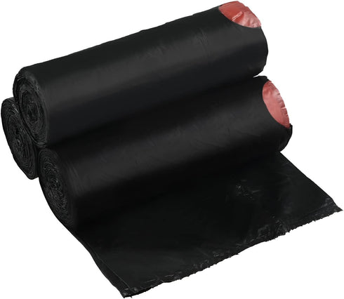 Xowine 3 Gallon Drawstring Trash Bags, Black Garbage Bag, 105 Counts