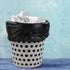 Xowine 3 Gallon Drawstring Trash Bags, Black Garbage Bag, 105 Counts
