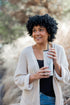 Simple Modern Insulated Tumbler Cup with Flip Lid and Straw Lid | Reusable Stainless Steel Water Bottle Iced Coffee Travel Mug | Classic Collection | 28oz (830ml) - Midnight Black