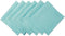 DII Solid Napkin Set Collection, 20x20, Aqua, 6 Piece