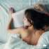 bedreamy Memory Foam Pillow, Soothing and Cooling Mattress Topper Ventilated Design Soft Flocking Pillow (King) (Queen)