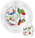 Melamine Portion Control Plate 10 For Weight Loss, Diabetes And Healthier Diets. Educational, Visual Tool For Men, Women And Children Portion Plate Guaranteed BPA-Free, Durable, Effective