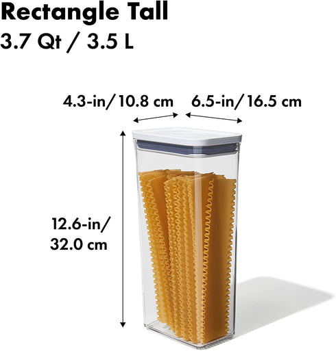 OXO Good Grips POP Container - Rectangle Tall 3.7 Qt