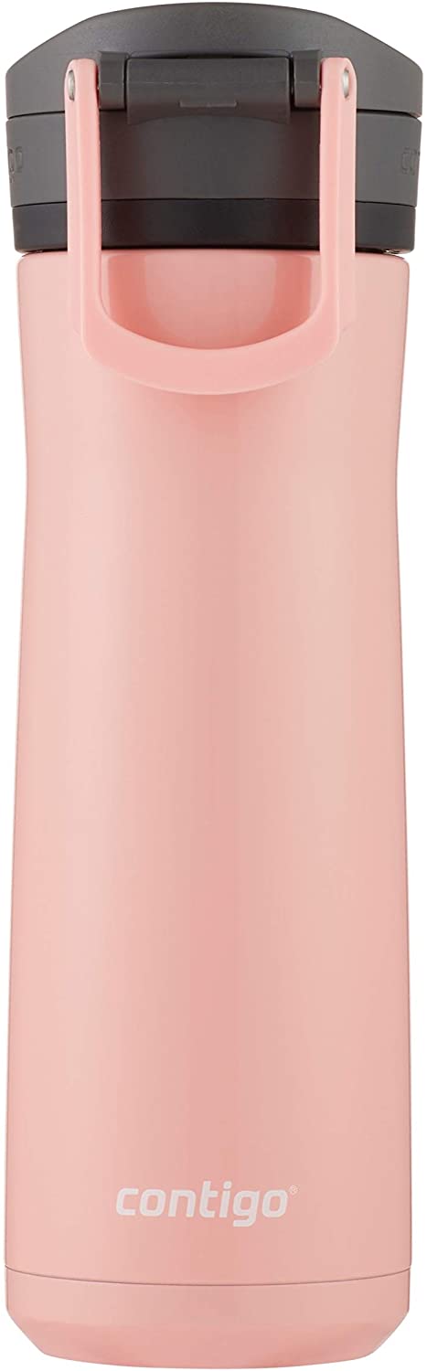 Contigo AUTOPOP Water Bottle, 20oz, Pink Lemonade