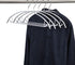 Better to U 16.5 Inch Metal Non Slip Hangers Rubber Coated, Heavy Duty Gray Clothes Hanger, Non Bump Clothe Sweater Hangers(Grey, 10)