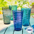 Splash 18-ounce Plastic Tumblers | Value set of 16 in 4 Coastal Colors