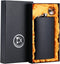 TOX TANEAXON 12 oz Matte Black Pocket Liquor Whiskey Hip Flask with Funnel and Premium Box - Stainless Steel and Leak Proof