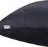 4-Pack 100% Cotton Comfortable Solid Decorative Throw Pillow Case Square Cushion Cover Pillowcase Sublimation Blank Pillow Covers(Cover Only,No Insert) (26x26 inch/ 66x66cm, Black)