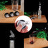 Measured Pourer, 3 Pack Automatic Measured Bottle Pourer, Spout Bottle Pourer with Tail and Collar, Wine Cocktail Pour, 1 oz/ 30 ml, White