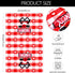 Ruisita Set of 4 Valentines Day Love Dish Towels 28 x 18 Inch Absorbent Red Buffalo Plaid Kitchen Towel Oversized Decorative Towels for Cleaning, Cooking, Baking, Drying