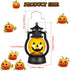 6 Pieces Halloween Pumpkin Lamp Lantern Halloween Pumpkin Lights Led Night Light with Battery for Ghost Party Home Outdoor Yard Decor
