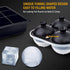 Ice Cube Trays, Jumble Big Cubes & 2.5 inches Large Sphere Ice Mold Combo, Reusable Sphere Ice Tray for Cocktail Bourbon Scotch