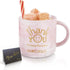 Thank You for Being Awesome, Unique Birthday Gifts Christmax Gift for Women, 12 Oz (Pink)