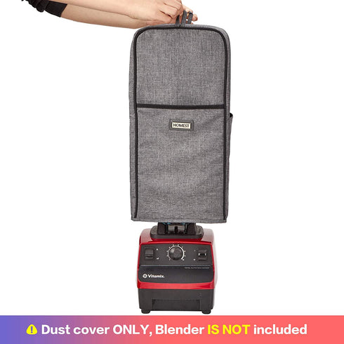 HOMEST Dust Cover for Vitamix Blender, Only Fit Low-profile Container, Compatible with Classic-G-Series and Smart System Models, Grey (Cover Only)