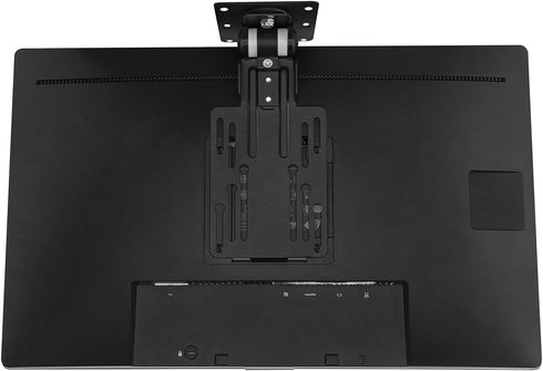 Mount-It! MI-LCDCM Kitchen Under Cabinet Mount TV Ceiling Mount Folding Bracket, 90 Degree Tilt, Fold Down, Swivel for 13 to 23 inch LCD, TV, LED, Monitor, Flat Screens up to VESA 100x100