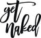 Vivegate Get Naked Sign 18 X 25 Get Naked Sign for Bathroom Wall Decor Bath Word Art Decals Black Metal Letters